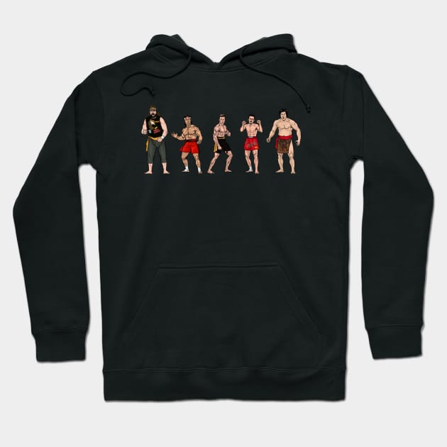 Top Kumite Fighters Hoodie by PreservedDragons